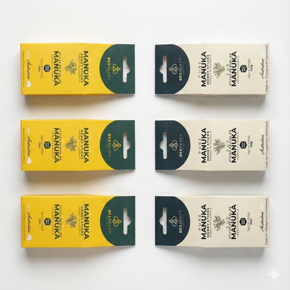 60 Days Supply – MGO 100+ & MGO 300+ Mixed Manuka Honey Sticks Bundle 30 Sticks Each