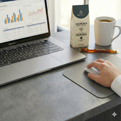 60 Days Supply – MGO 100+ & MGO 300+ Mixed Manuka Honey Sticks Bundle 30 Sticks Each